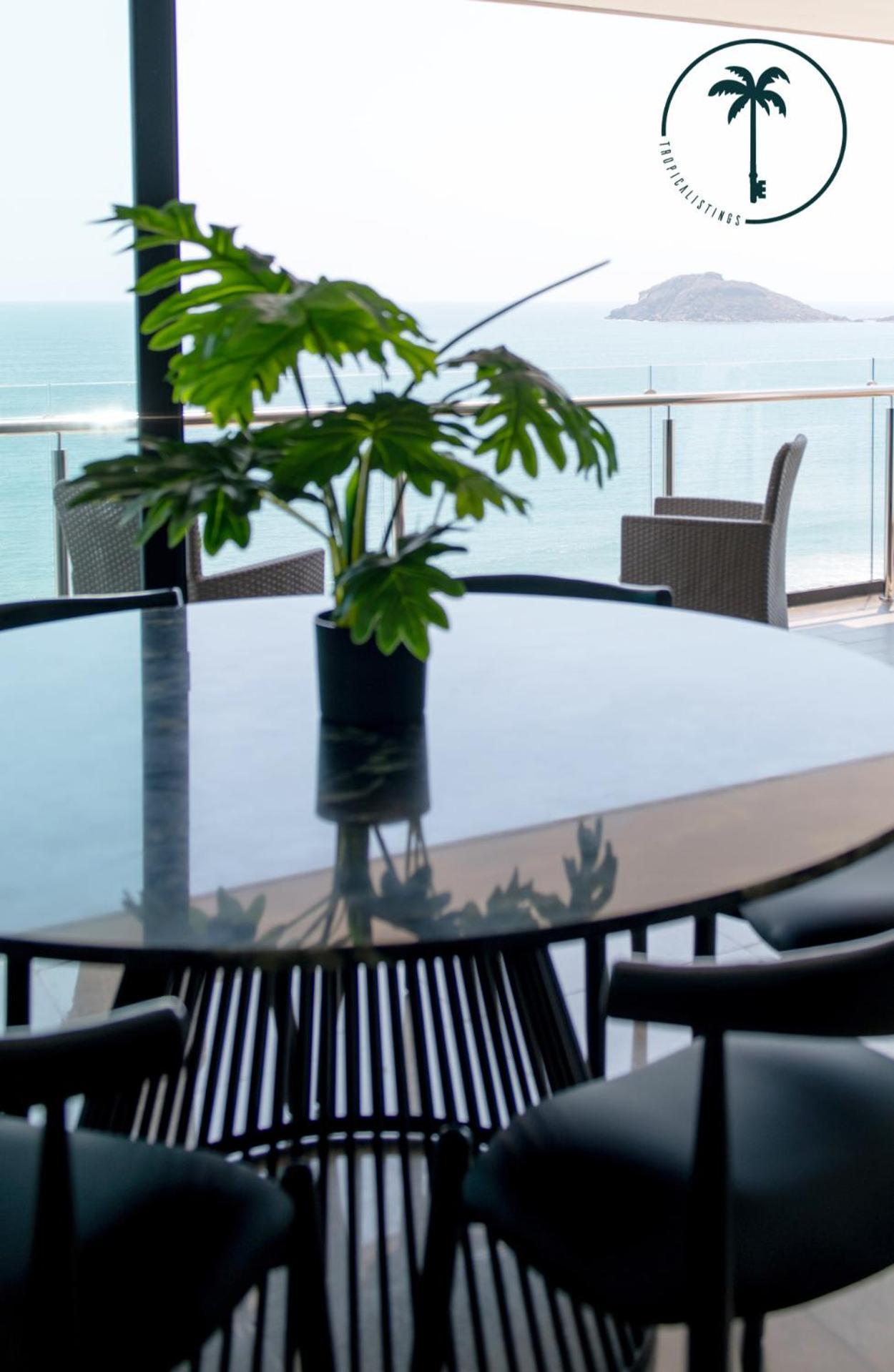 Condo Perico, Terraza con vista al mar de Mzt! Mazatlán Esterno foto