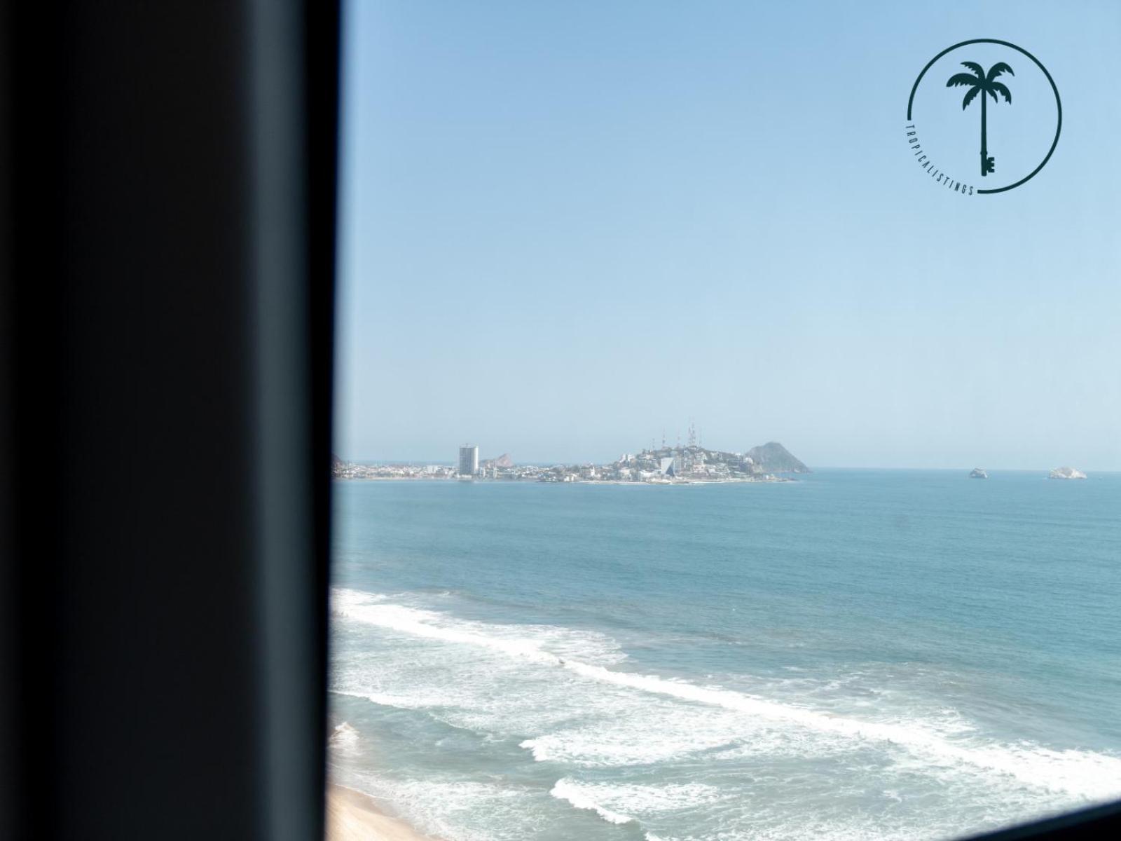 Condo Perico, Terraza con vista al mar de Mzt! Mazatlán Esterno foto