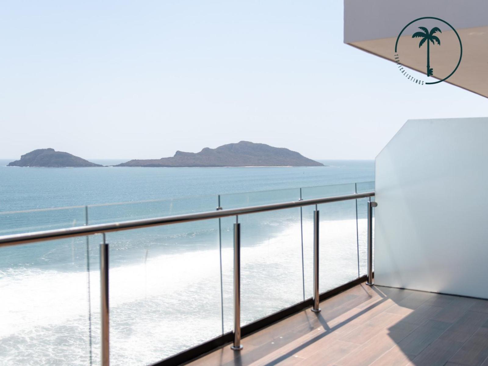 Condo Perico, Terraza con vista al mar de Mzt! Mazatlán Esterno foto