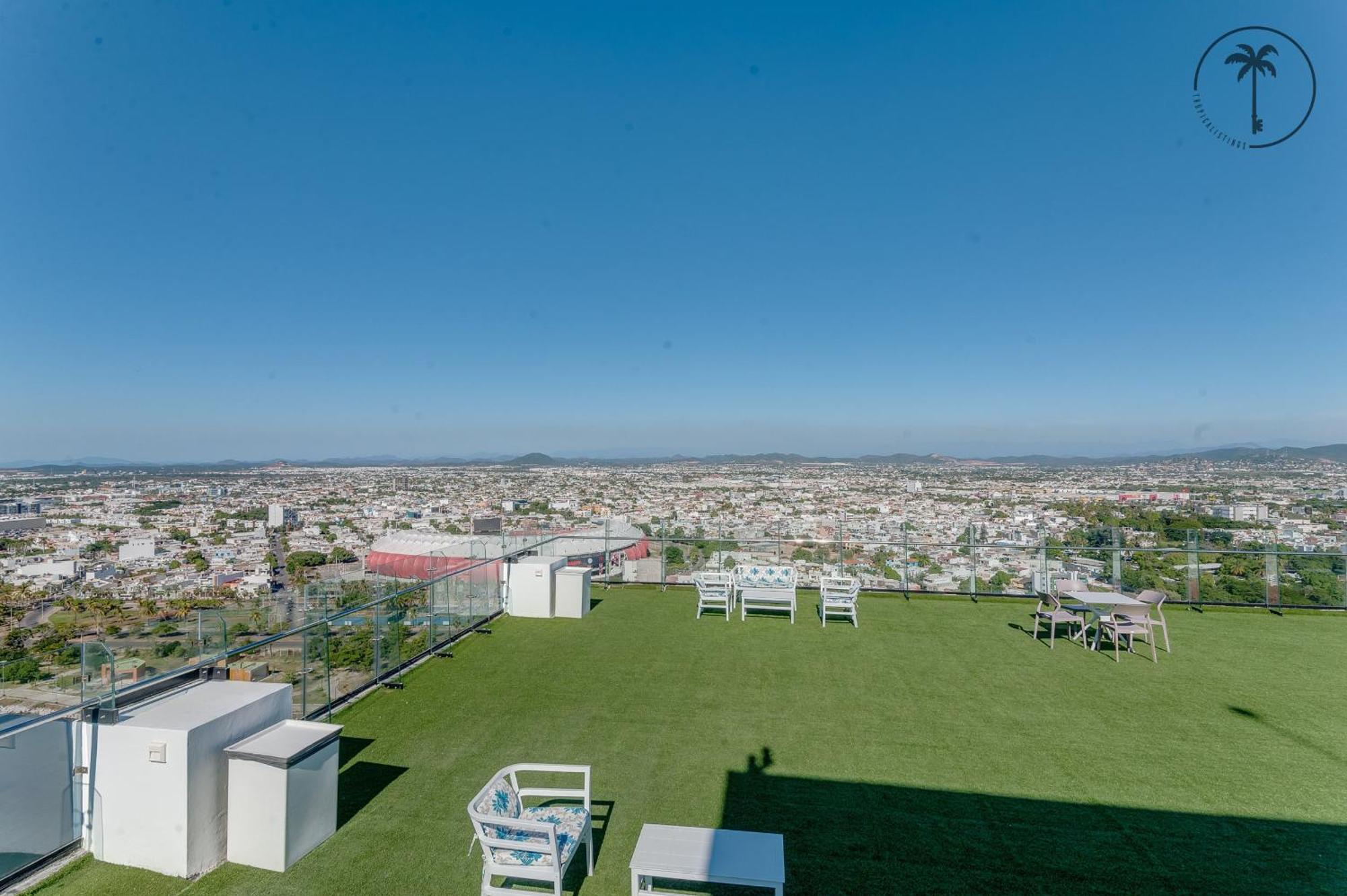 Condo Perico, Terraza con vista al mar de Mzt! Mazatlán Esterno foto